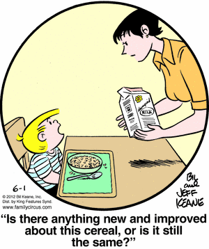 Family Circus Cartoon for Jun/01/2012